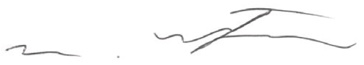 Signature of Michael Manthorpe